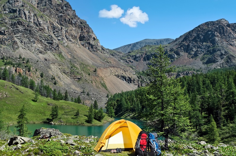 Camping in Banff During August